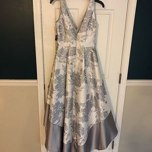 High low hem formal dress